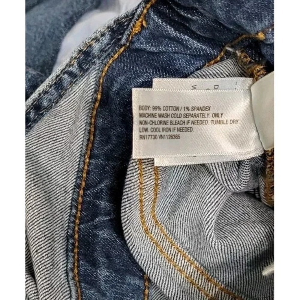 Universal Thread Women's New Denim Medium Wash Overalls Size 6 NWT 16954 - Picture 5 of 5